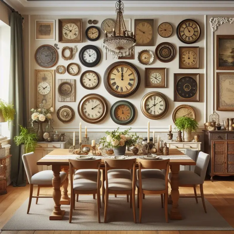 home decor ideas with antique wall clocks 13.1