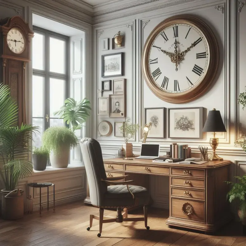 home decor ideas with antique wall clocks 15.2