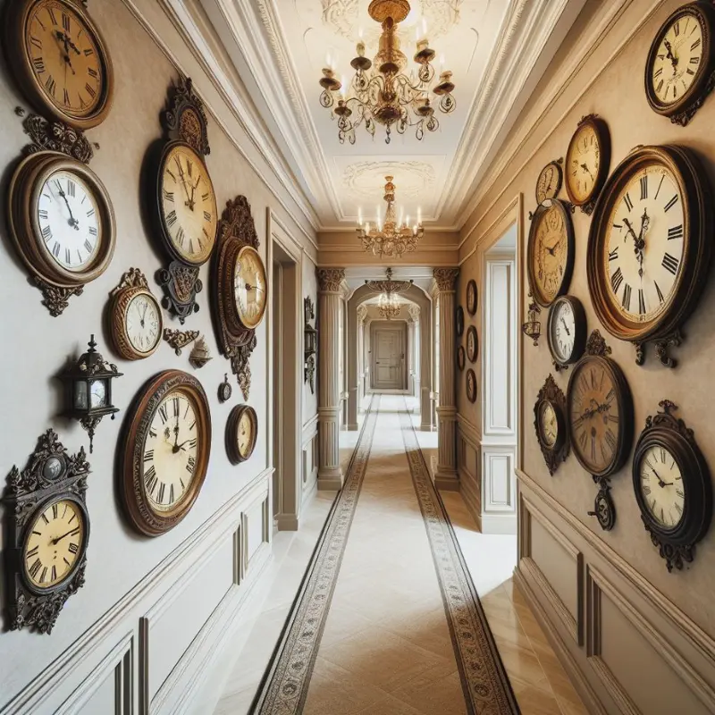 home decor ideas with antique wall clocks 20.3