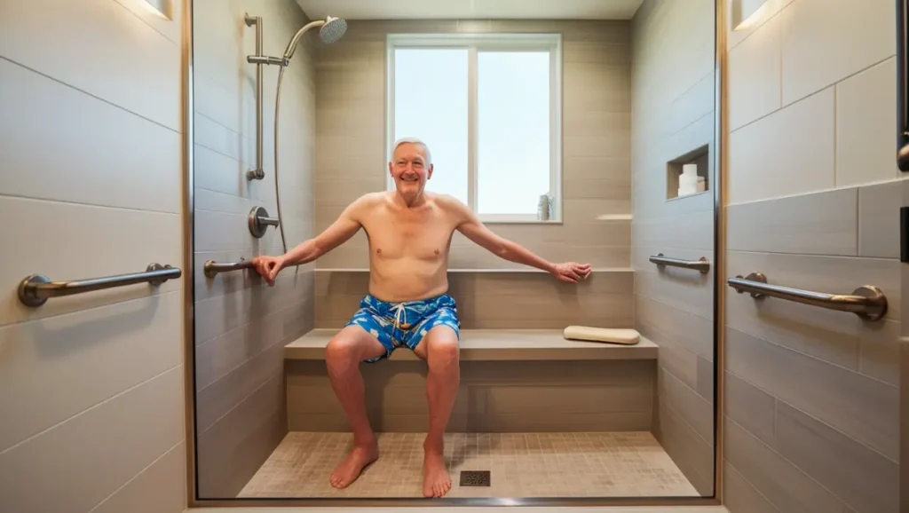 Walk-in showers for seniors