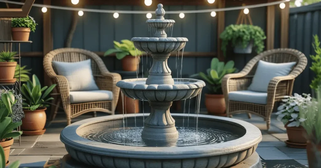 Home décor fountain