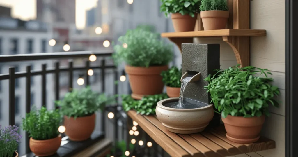 Residential water fountain