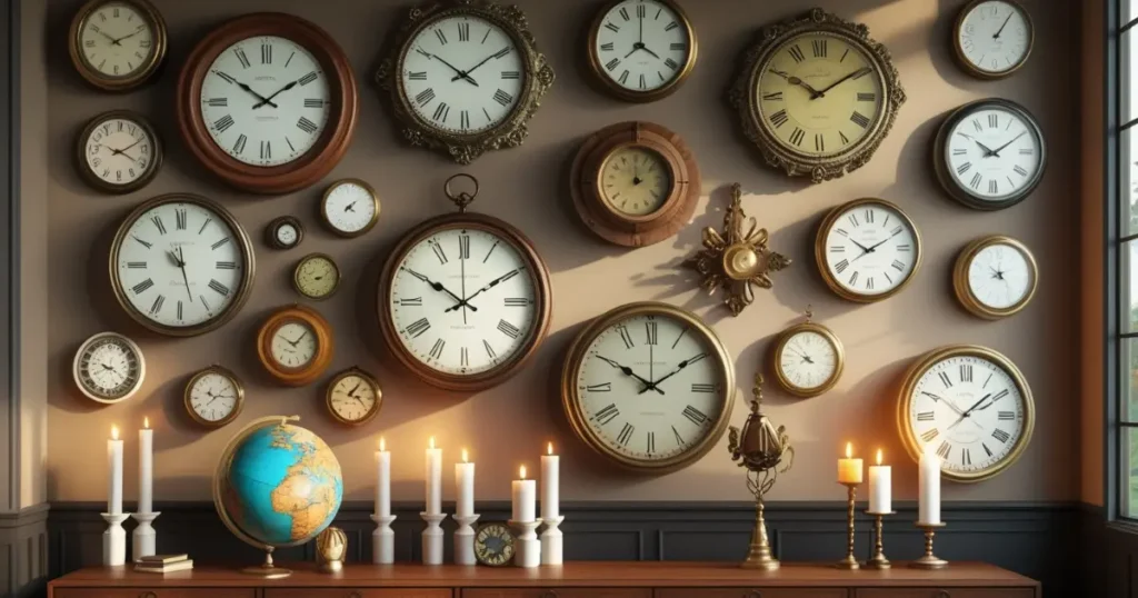 Vintage wall clocks for home décor