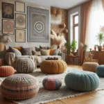 poufs and ottomans decor ideas for living room 1.4
